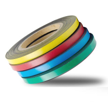 isotropic flexible rubber magnet with different color PVC